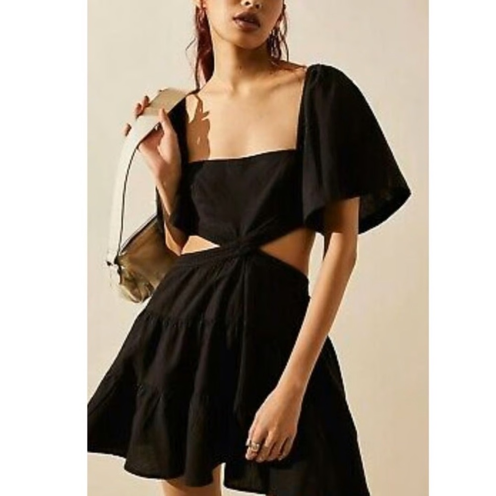 Free People Cross of Sunlight Mini Dress